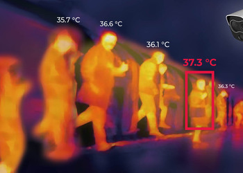 VIDEO: Prikaz delovanje termovizijske kamere